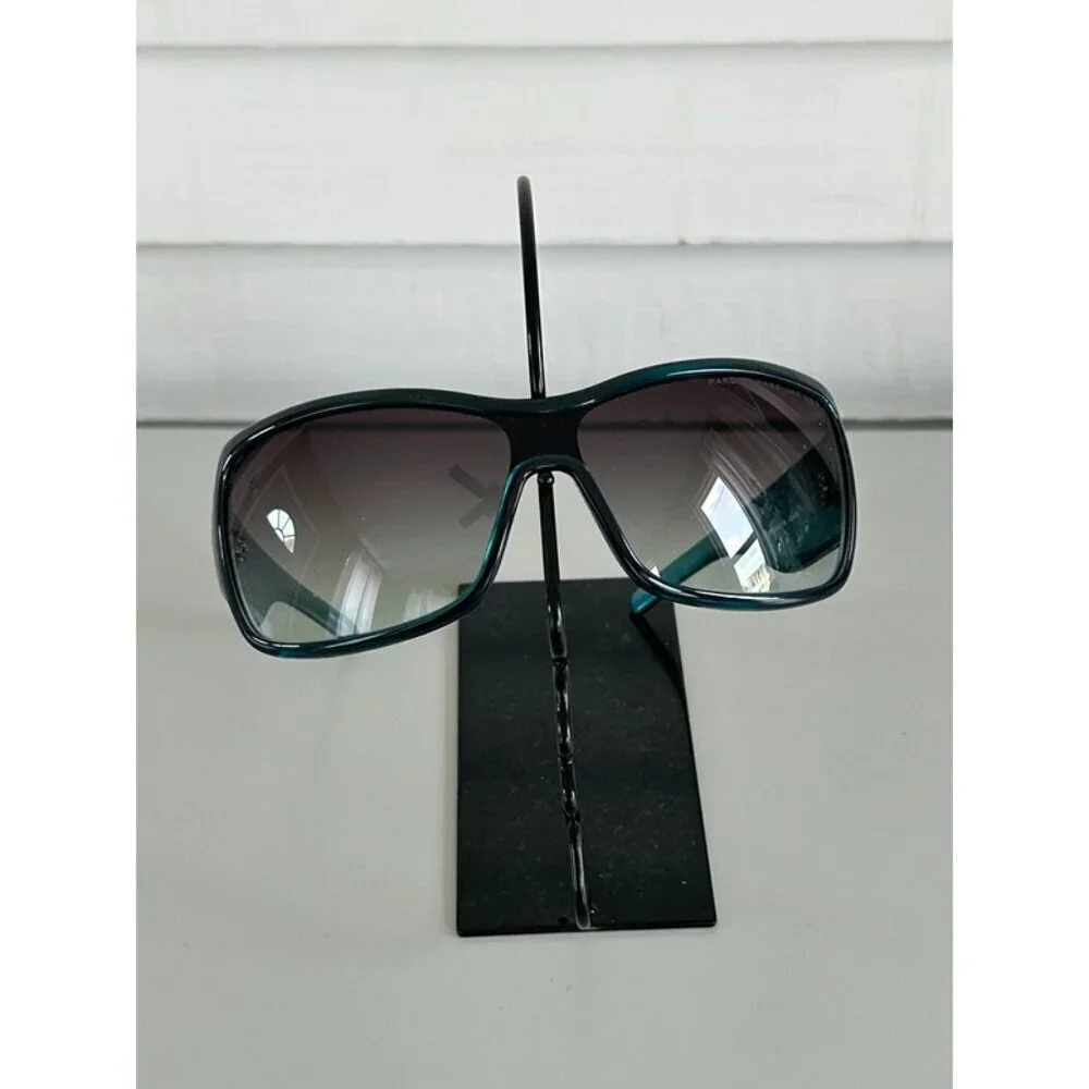 Marc Jacobs MMJ020/N/S Women's Teal Black Gradient Oversized Designer Sunglasses